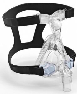 Maschera oronasale in silicone per ventilazione con cpap- trattamento delle apnee notturne - RESPIREO PRIMO F